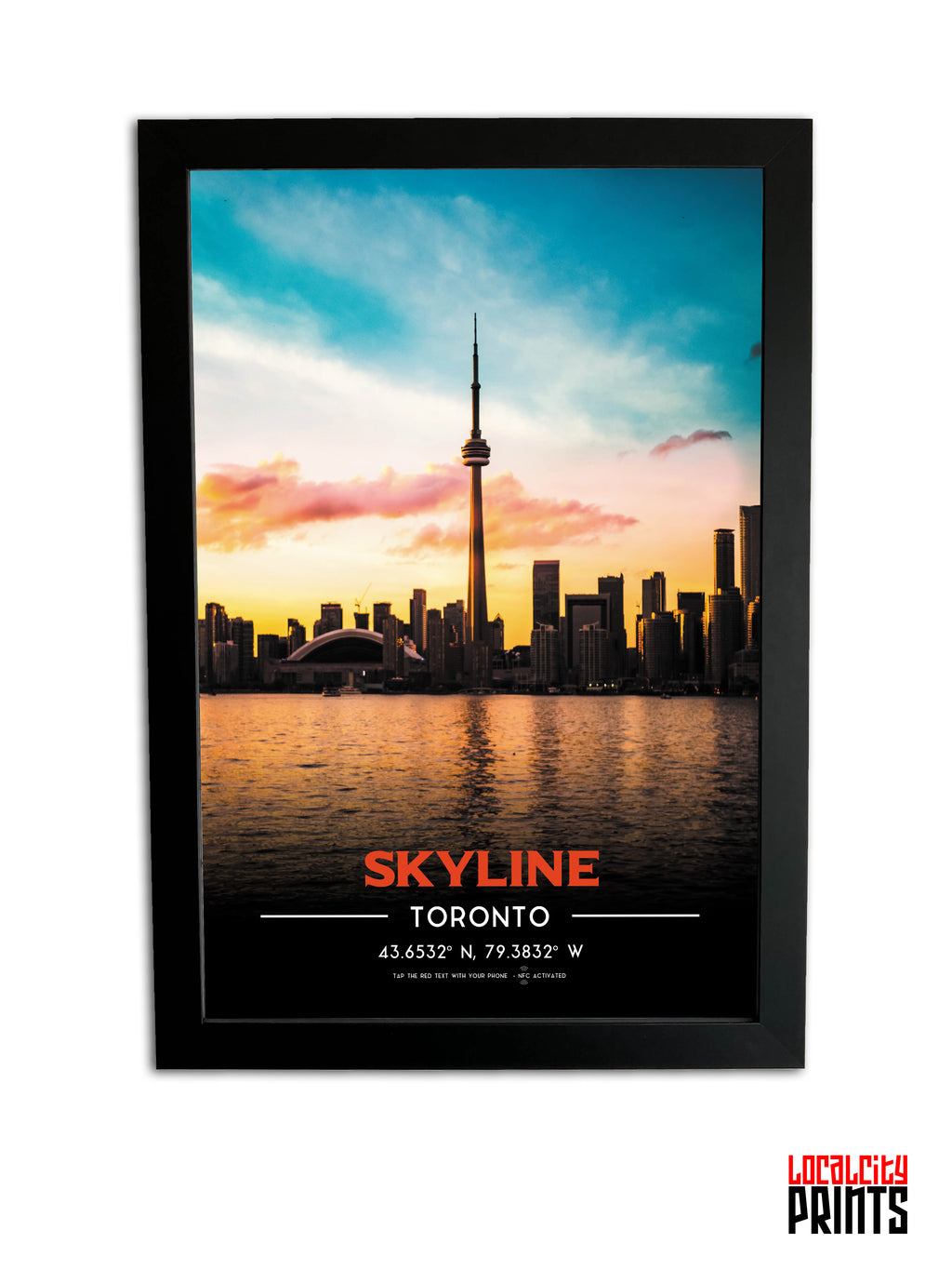 Toronto Skyline NFC Poster #4