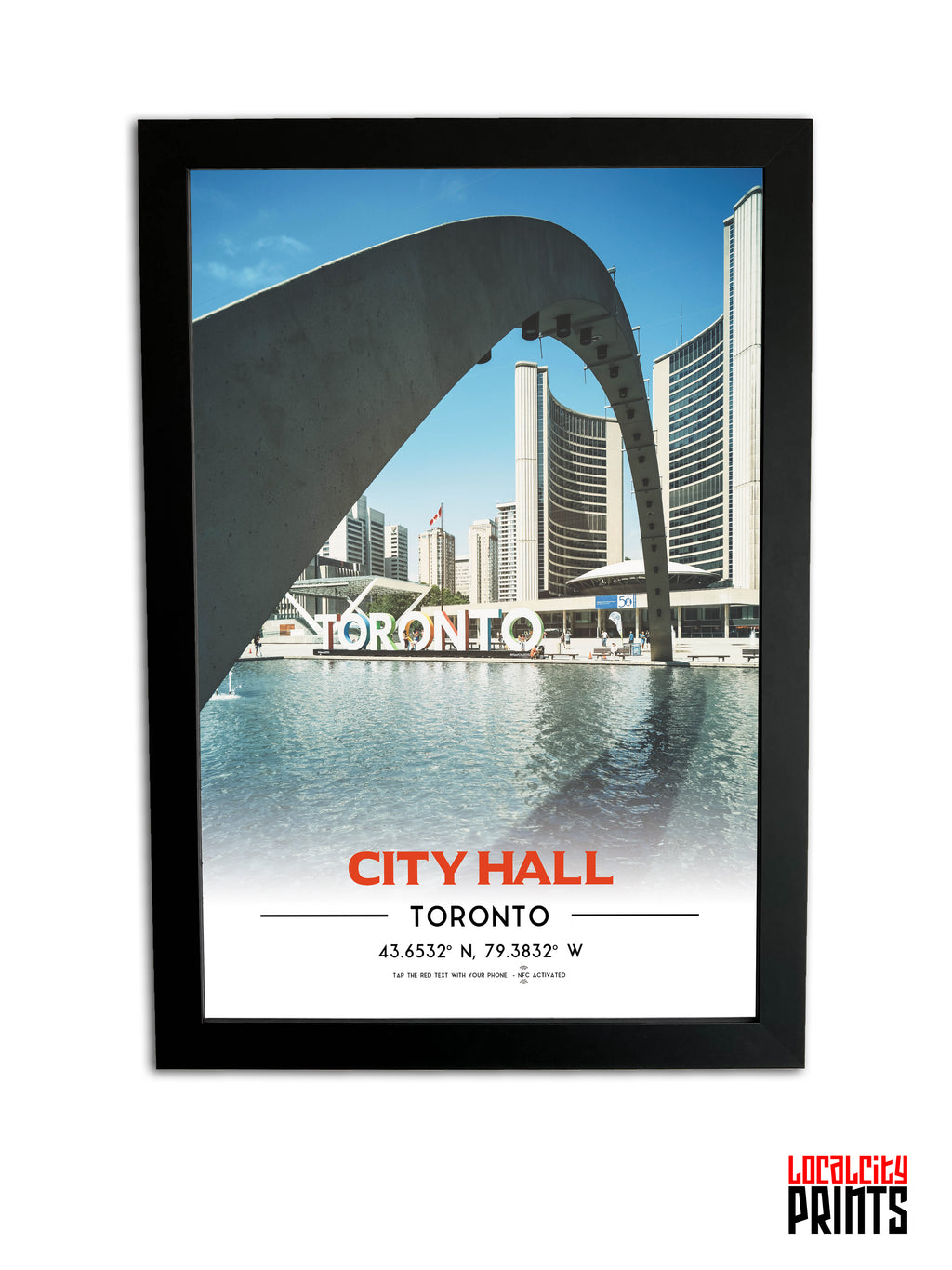 Toronto Landmarks NFC Poster #4