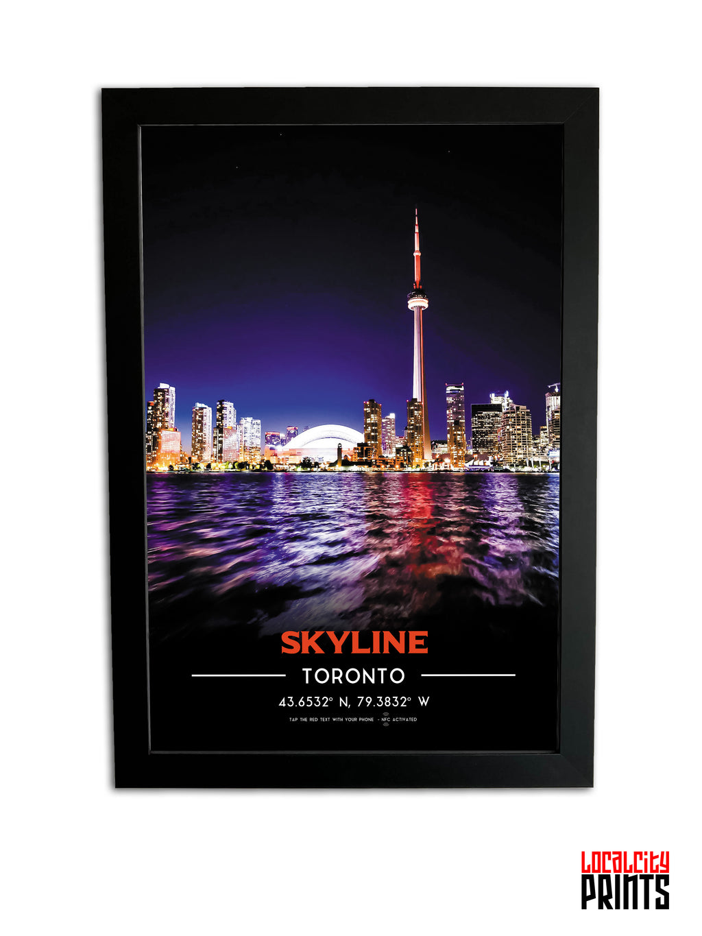 Toronto Skyline NFC Poster #7