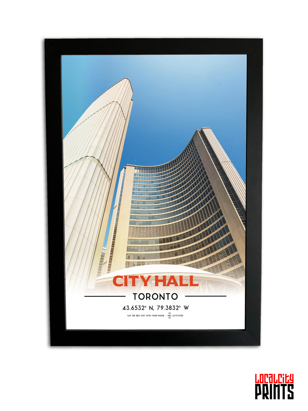 Toronto Landmarks NFC Poster #1