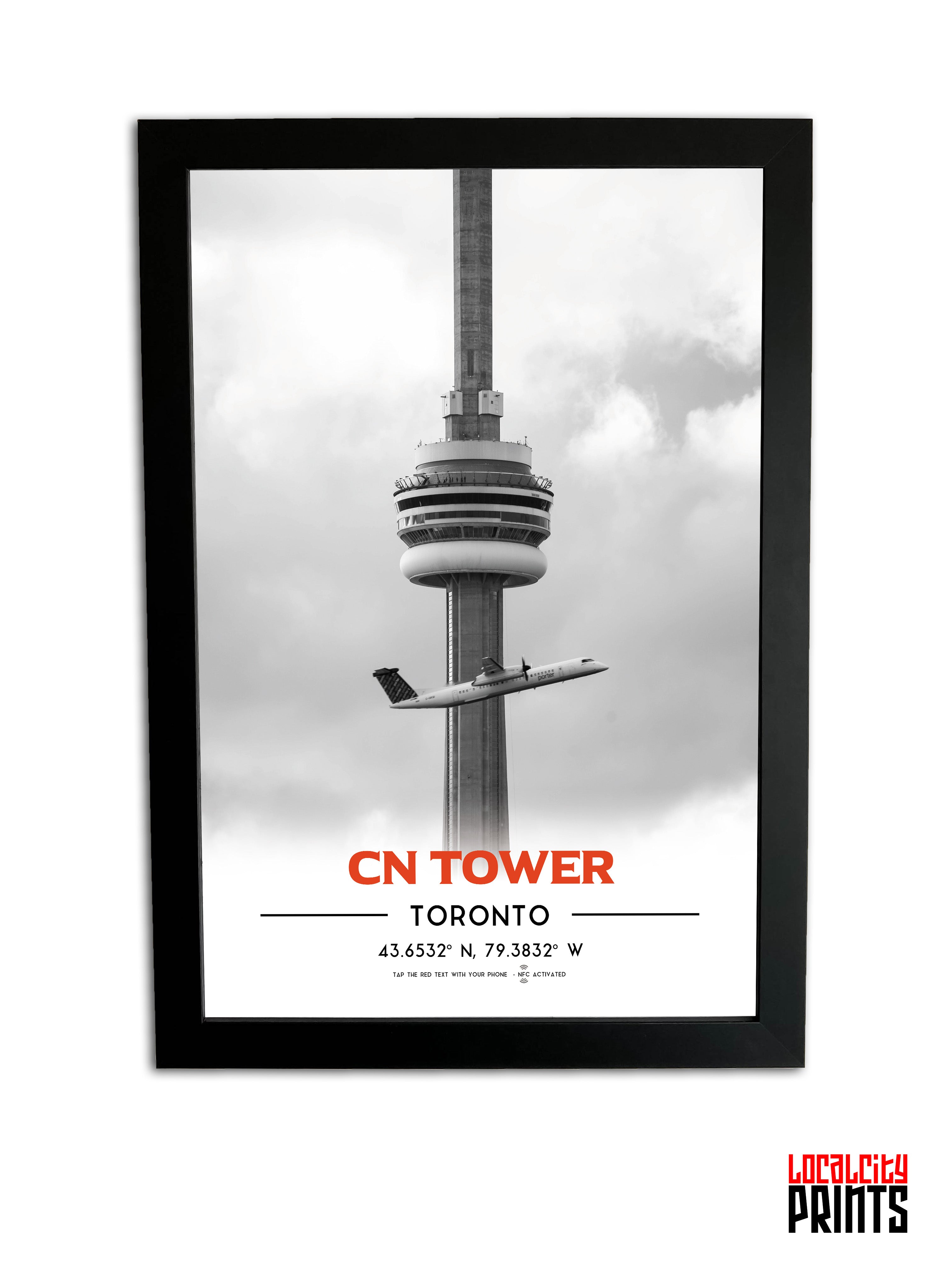 Toronto CN Tower NFC Poster #2