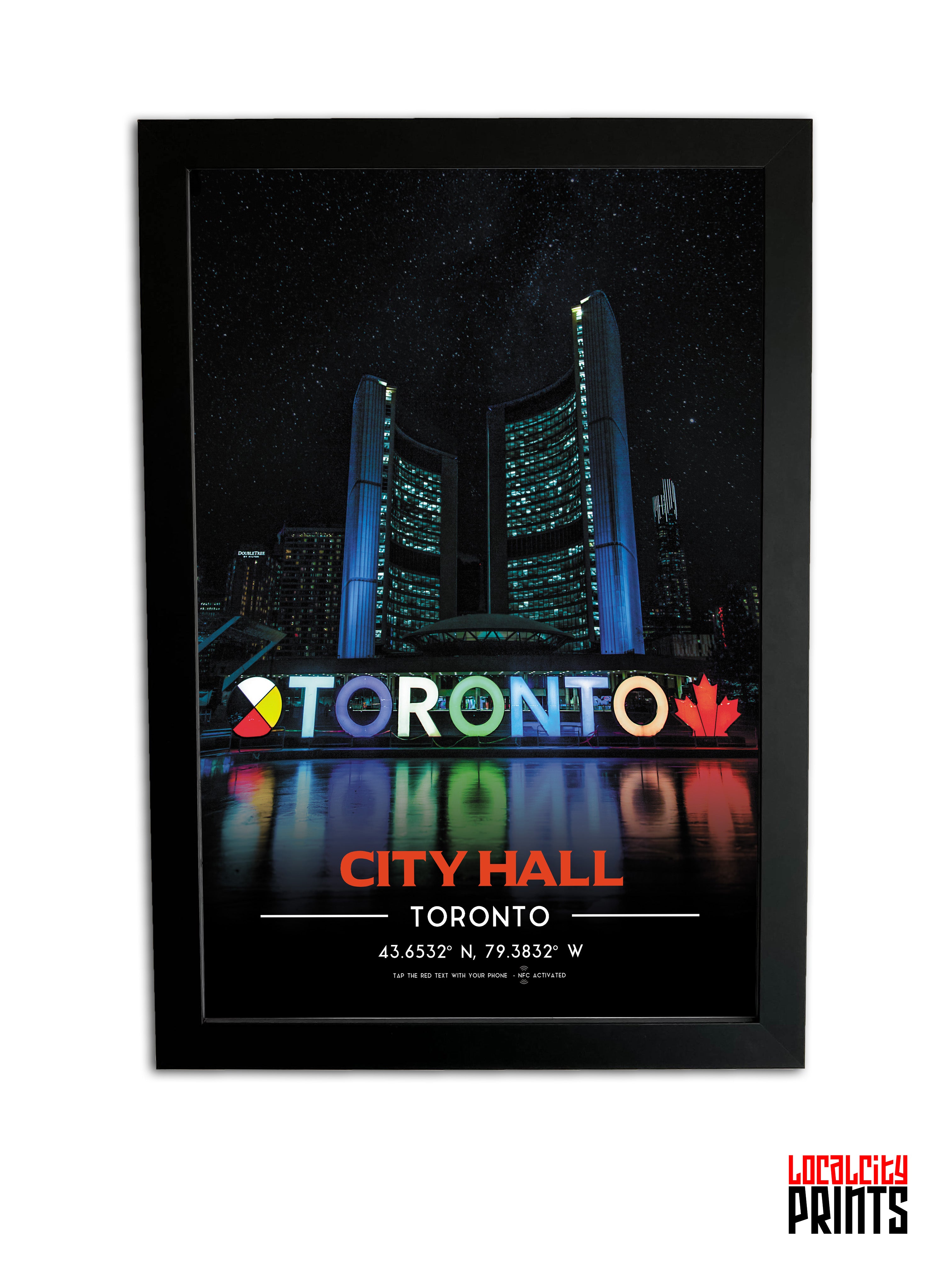 Toronto Landmarks NFC Poster #8