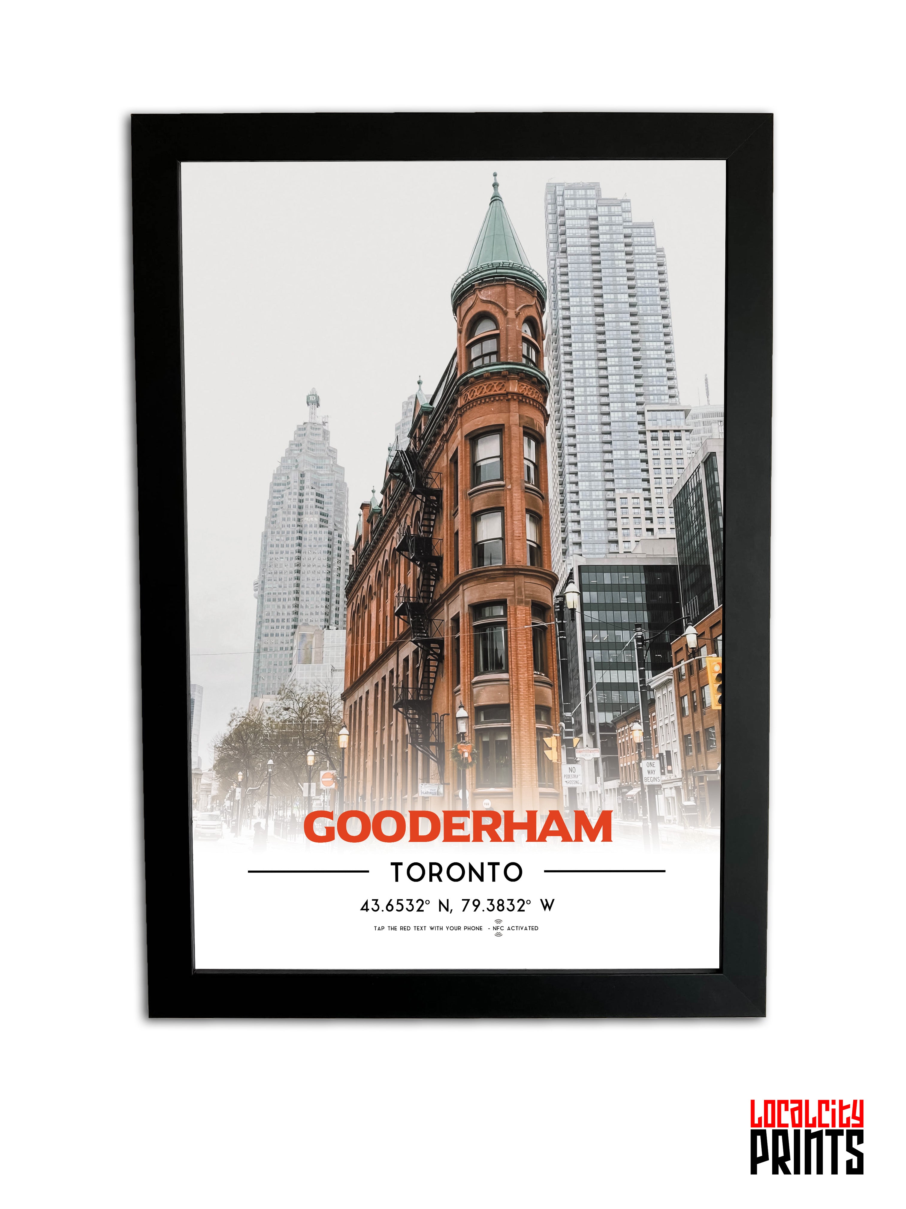 Toronto Landmarks NFC Poster #2