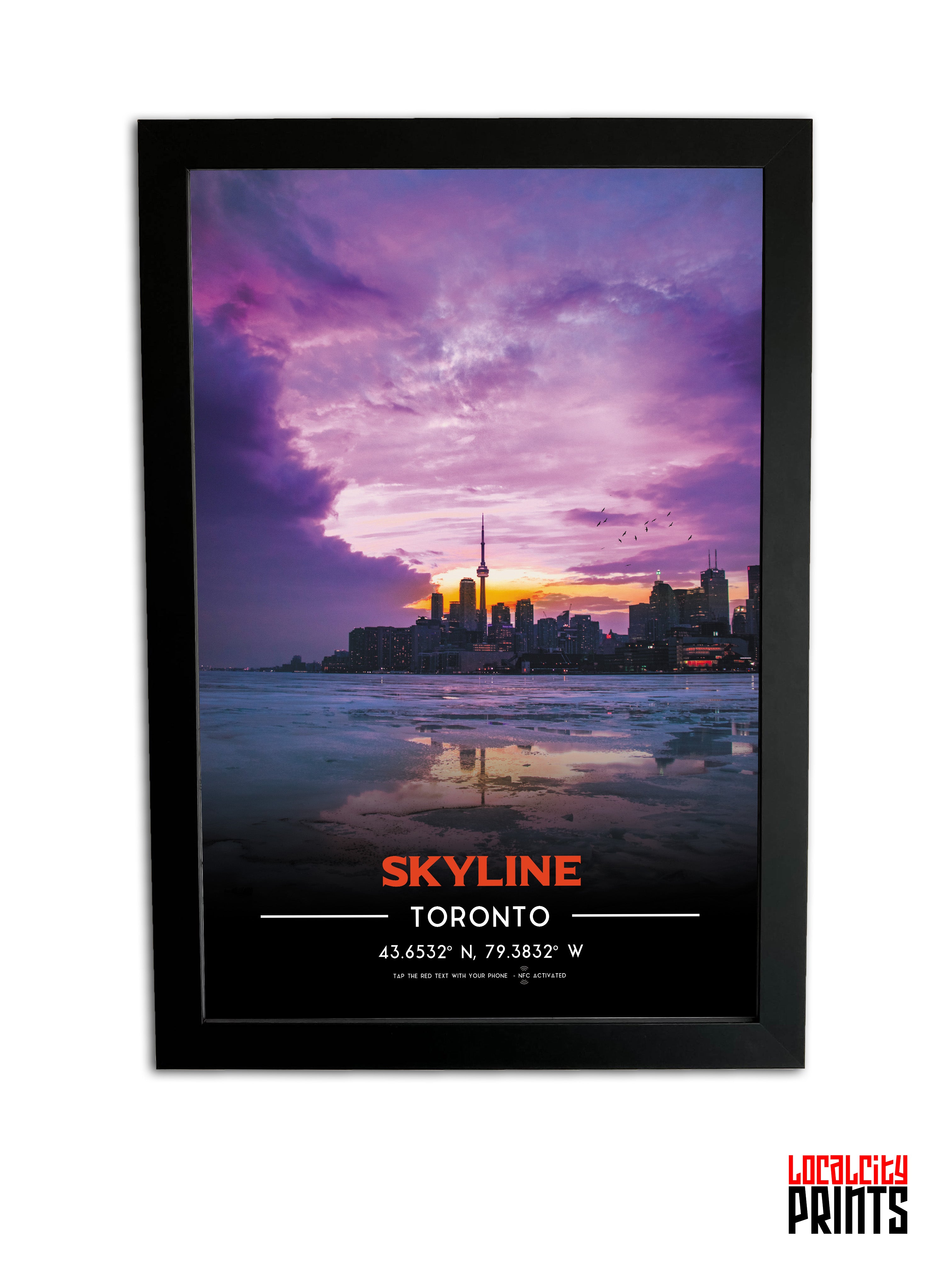 Toronto Skyline NFC Poster #5