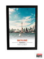 Toronto Skyline NFC Poster #1