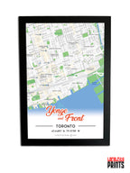 Yonge & Front Map NFC Poster
