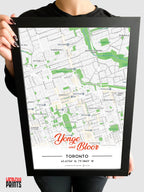 Yonge & Bloor Map NFC Poster