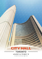 Toronto Landmarks NFC Poster #1