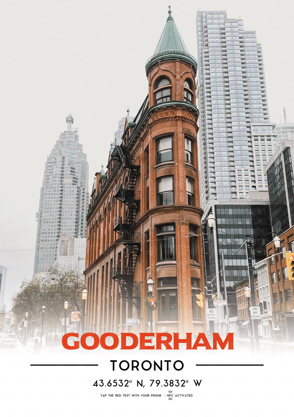 Toronto Landmarks NFC Poster #2