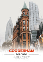 Toronto Landmarks NFC Poster #2