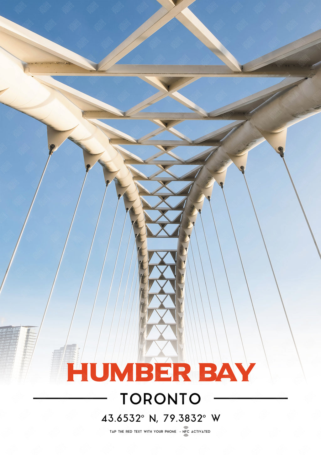 Toronto Landmarks NFC Poster #3