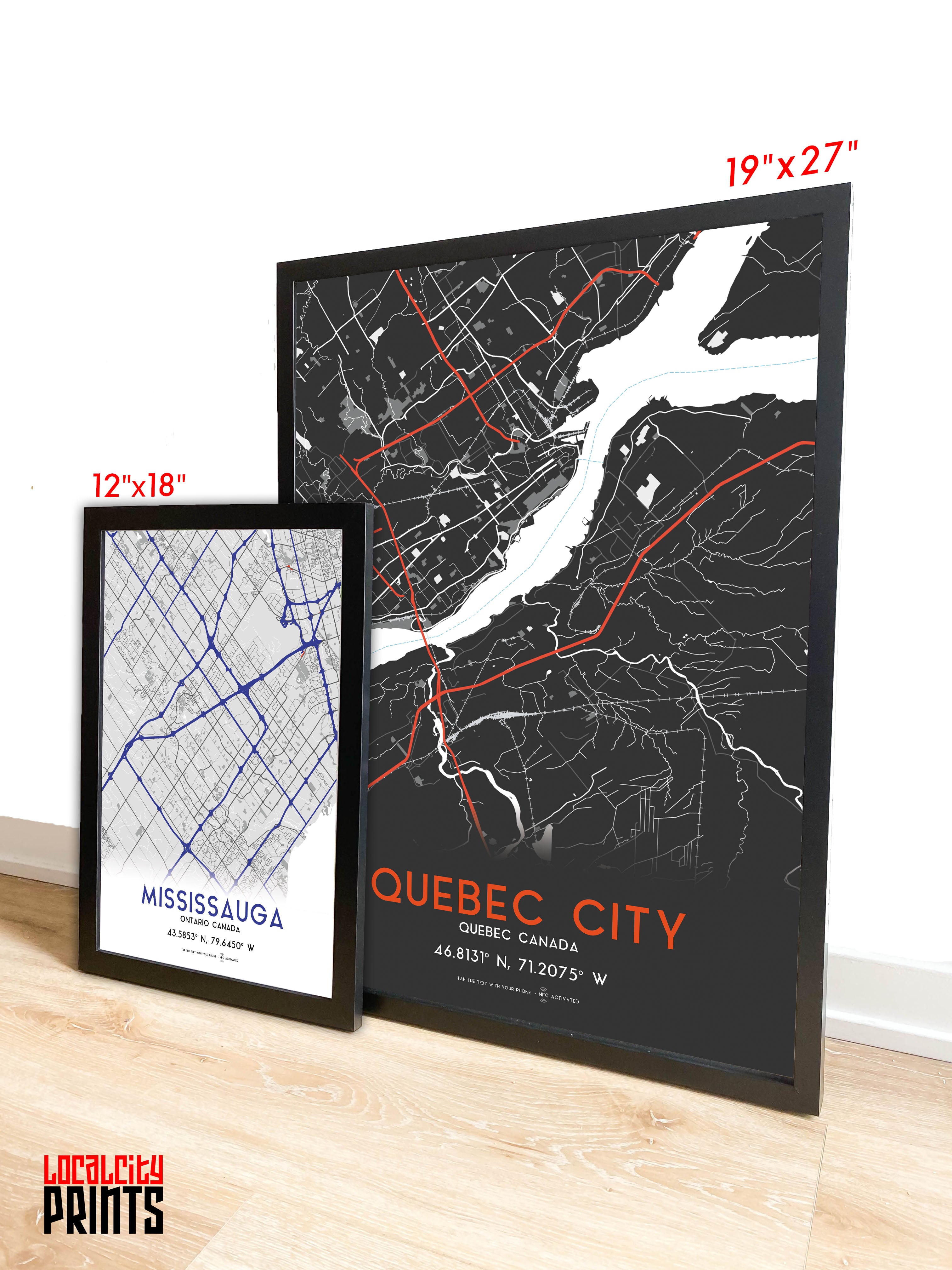 Canadian Cities NFC Poster - London