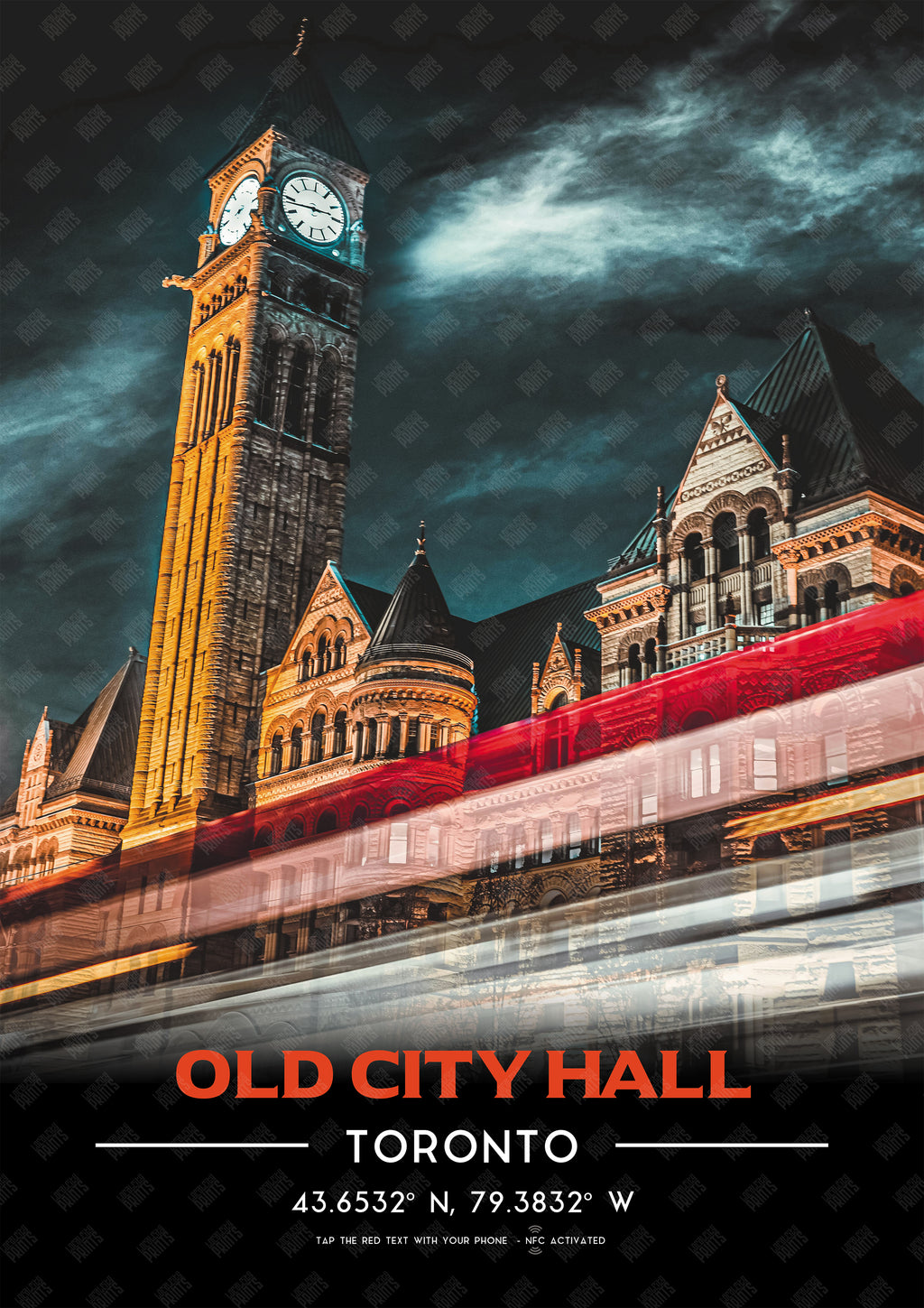 Toronto Landmarks NFC Poster #6