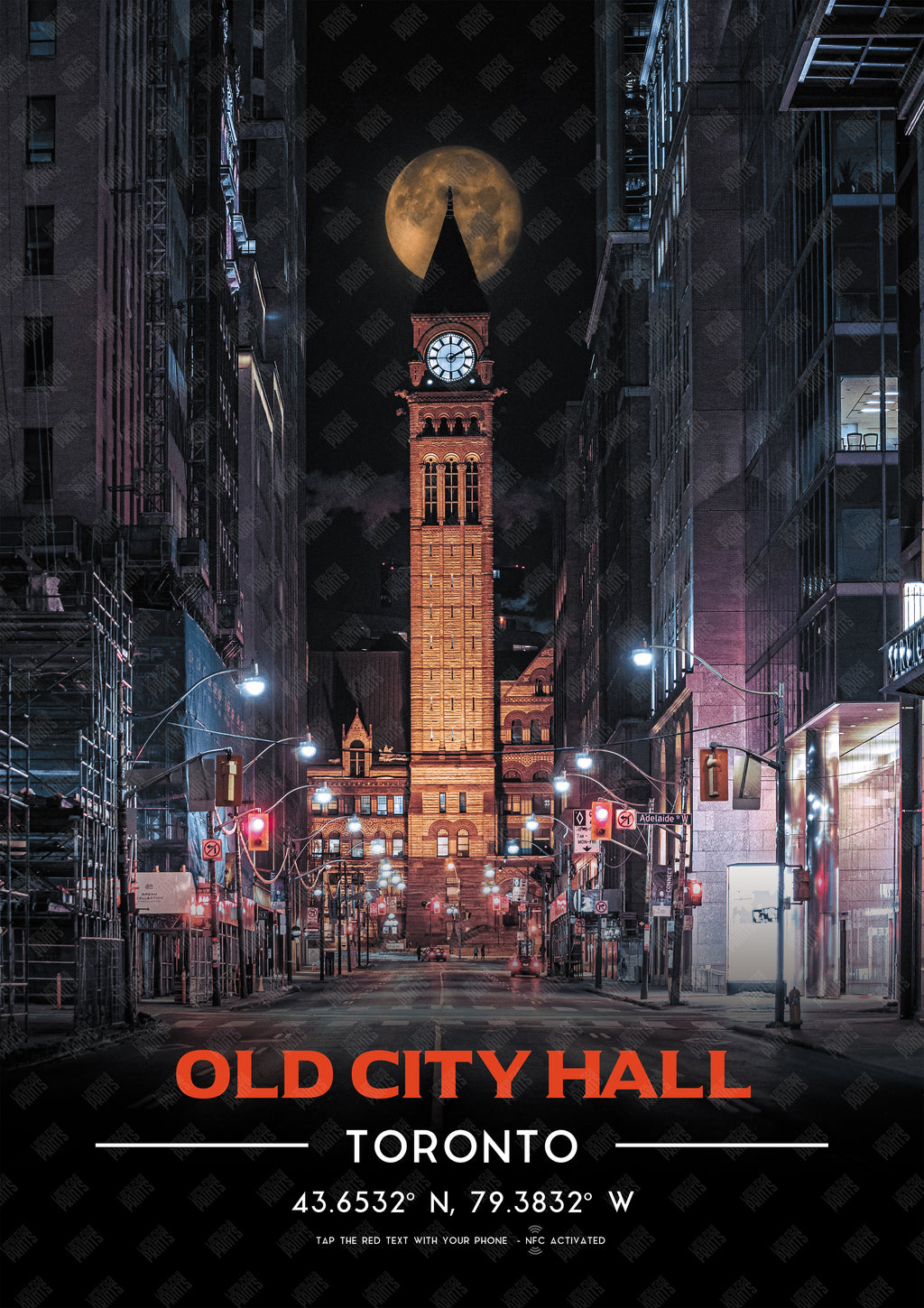 Toronto Landmarks NFC Poster #12