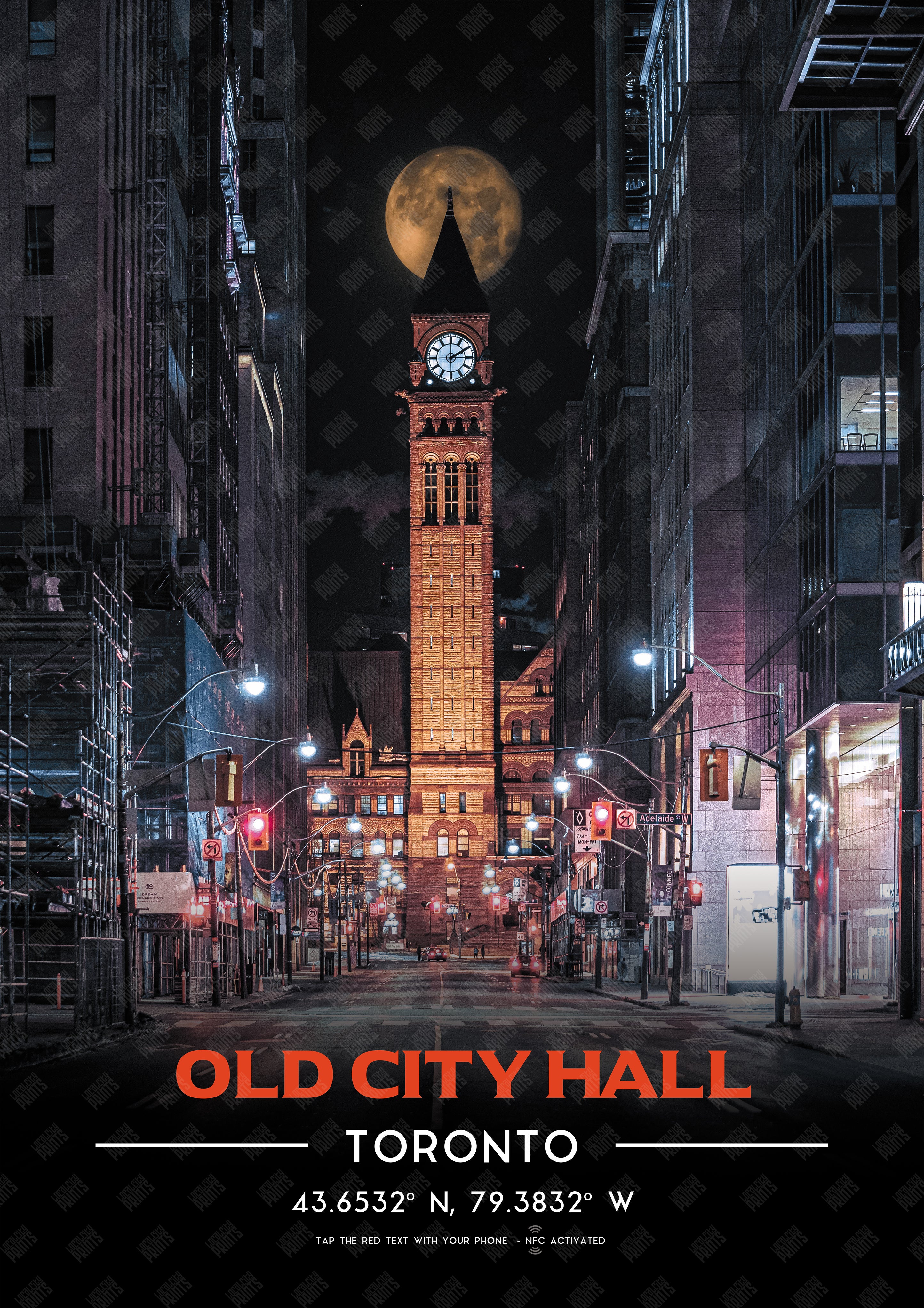 Toronto Landmarks NFC Poster #12